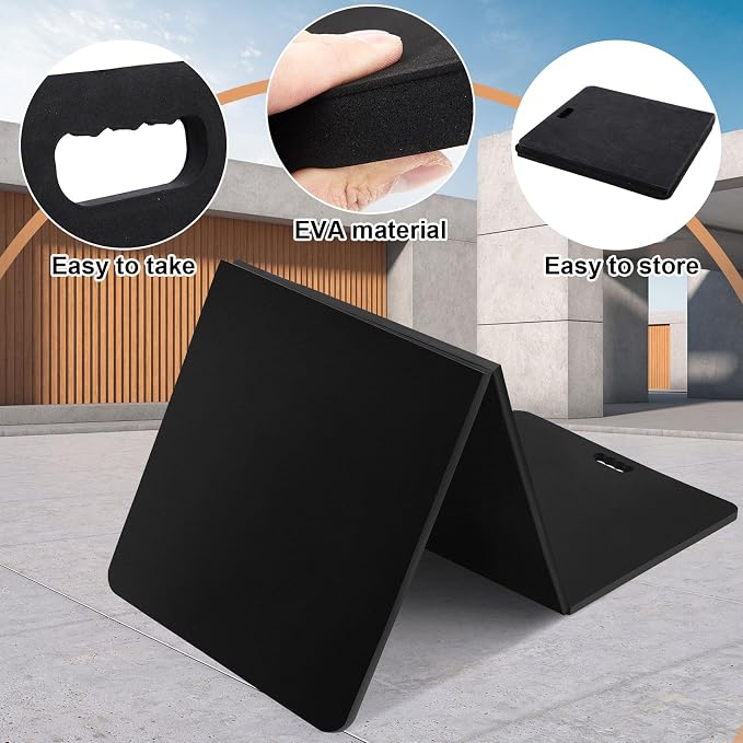 Nuanchu 6'x2' Folding Mechanic Mat, EVA Knee Protection Pad - Image 3