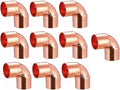 EZ-FLUID Plumbing 3/4" C X C LF Short Radius Copper 90 Degree Elbow Pressure by EZ-FLUIDPlumbingProducts