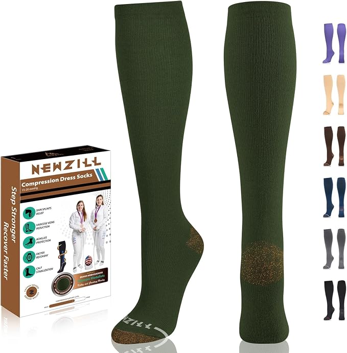 NEWZILL Copper Compression Socks by NEWZILL