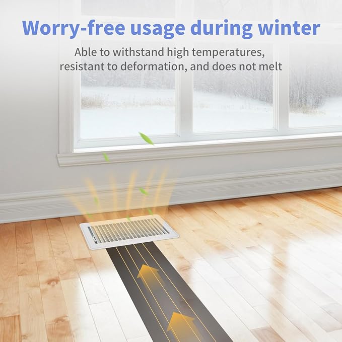 Howeall 4" x 12" Floor Register 2 Pack - Image 5