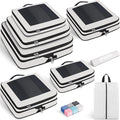 8 Set/6 Set/4 Set Compression Packing Cubes by PREZON