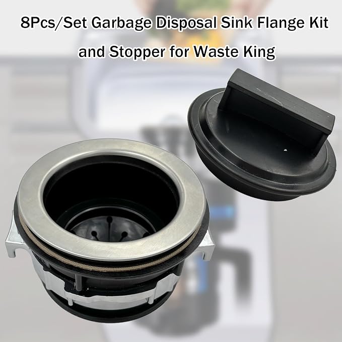 8Pcs/Set Garbage Disposal Sink Flange Kit - Image 2