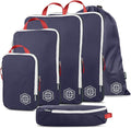 Extra Large Compression Packing Cube 6 Piece Set by TRIPPEDTravelGear