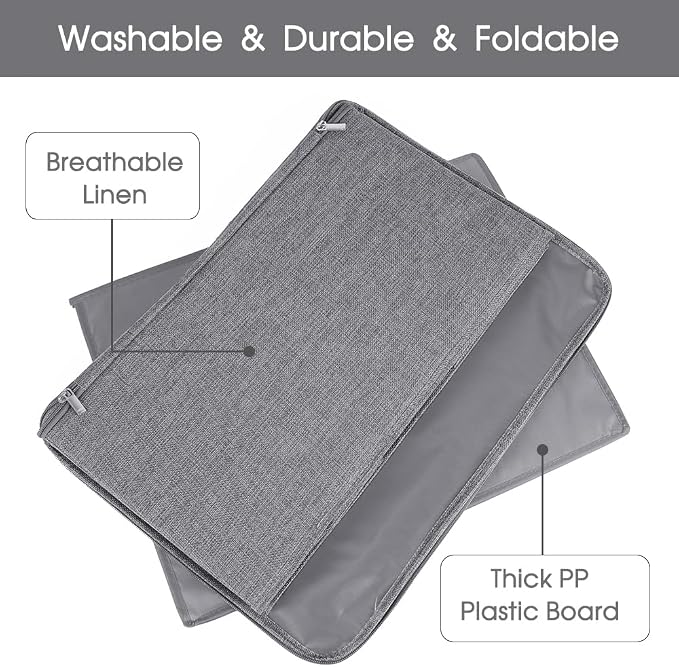 ANMINY Storage Bins with Zipper Lids 51.9 Qt Lidded Fabric Storage Boxes - Image 4