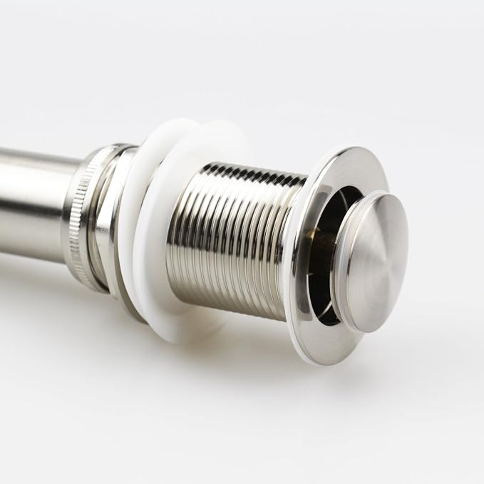 Bathroom Sink Pop Up Drain Assembly Without Overflow Fits 1.57 to 2.36 Inch - Image 3