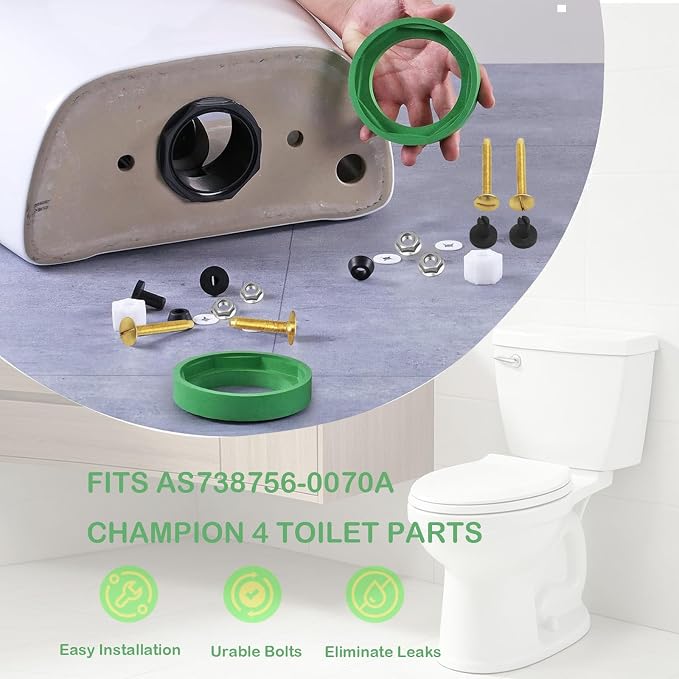 3'' Toilet Tank to Bowl Coupling Kit, Fits - Image 6