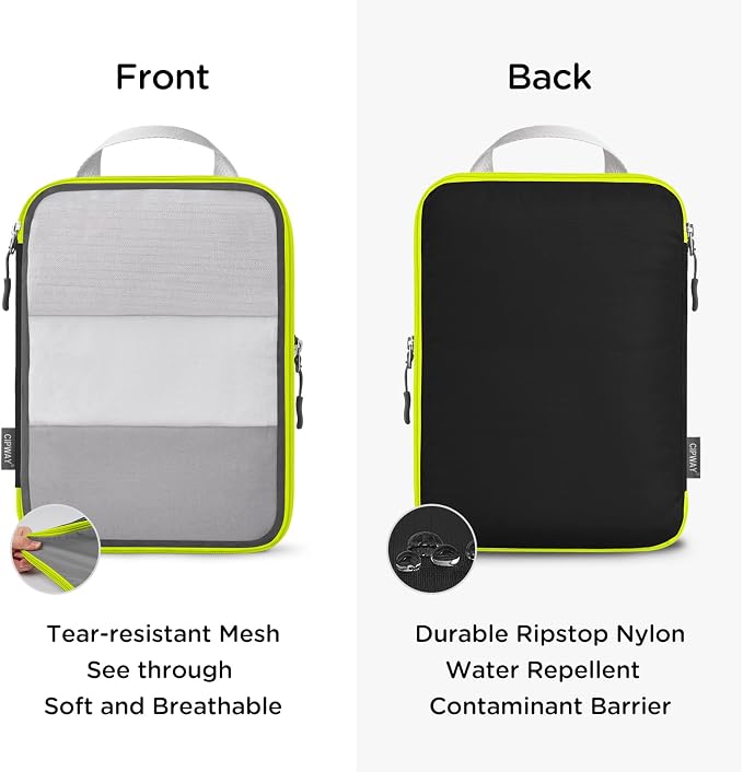 Cipway Compression Packing Cubes Mesh, Lightweight Luggage Organizer Bags - Image 3