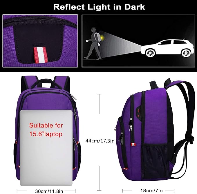 Travel Laptop Backpack, Small Backpack - Image 5