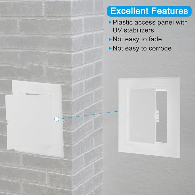 PATIKIL 5x5 inch Removable Hinged Access Panel - Image 3