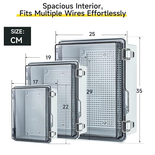 Junction Box Outdoor Waterproof Electrical Box IP67 ABS Project Enclosure | - Image 7