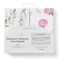 TotAha Premium Stretchy Crib Sheets-Hypoallergenic, Silky Comfort, Buttery Soft by TotAha%7CUnitedStates