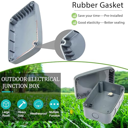 Outdoor Junction Box, 3 Set Electrical Boxes - Image 3