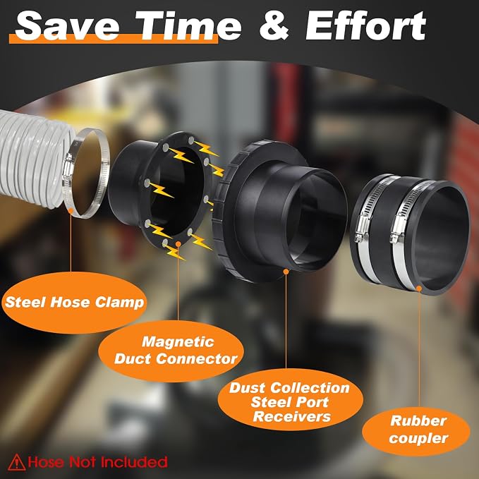 4 Inch Dust Collection Fittings - Image 4