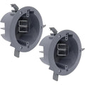4'' Old Work Round Electrical Box, One-Gang Grey PVC Junction Box, 18 Inch by AirmontProducts