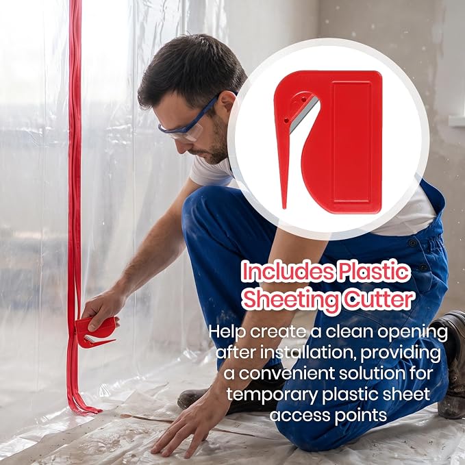 CALPALMY Heavy-Duty Dust Protector Zipper - Image 5