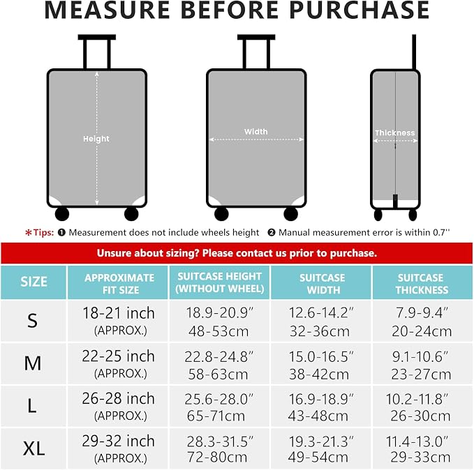 TRAVELKIN more than travel Luggage Covers - Image 5