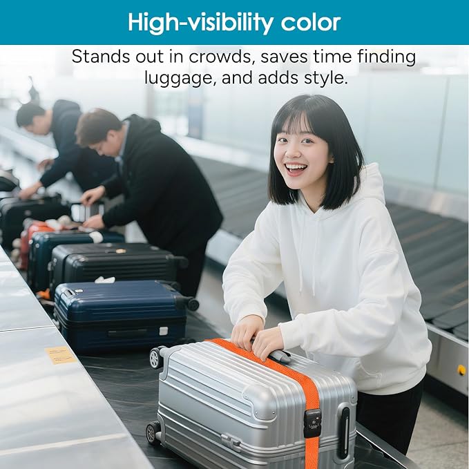 Travel Inspira Luggage Straps for Suitcases - Image 4