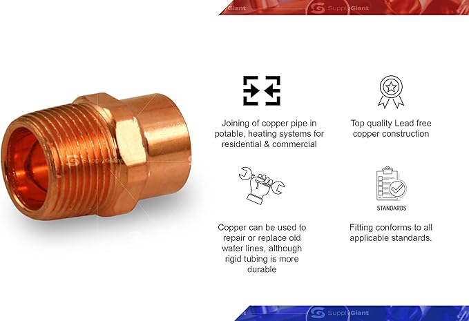 Supply Giant DDNA0100 Male Adapter Fitting - Image 2