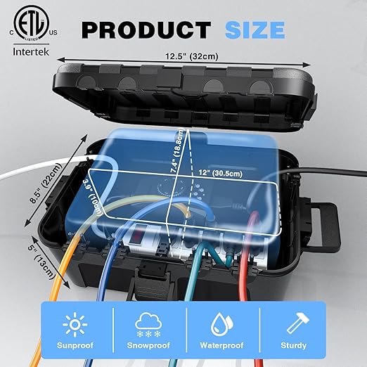 Large Outdoor Electrical Box Waterproof, - Image 5