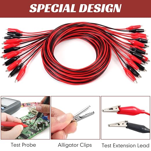 EBOOT 40 Pcs Alligator Clips Electrical - Image 7