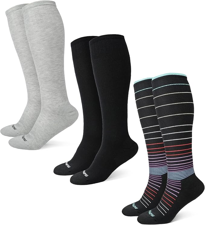 HAPIU Merino Wool Easy On Compression Socks by HAPIU