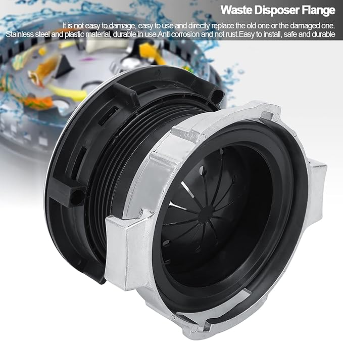 Garbage Disposal Flange, Garbage Disposal Sink Flange Kit, Food Waste Disposer - Image 3