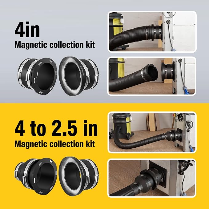 4‘’ magnetic dust collector fittings - Image 6