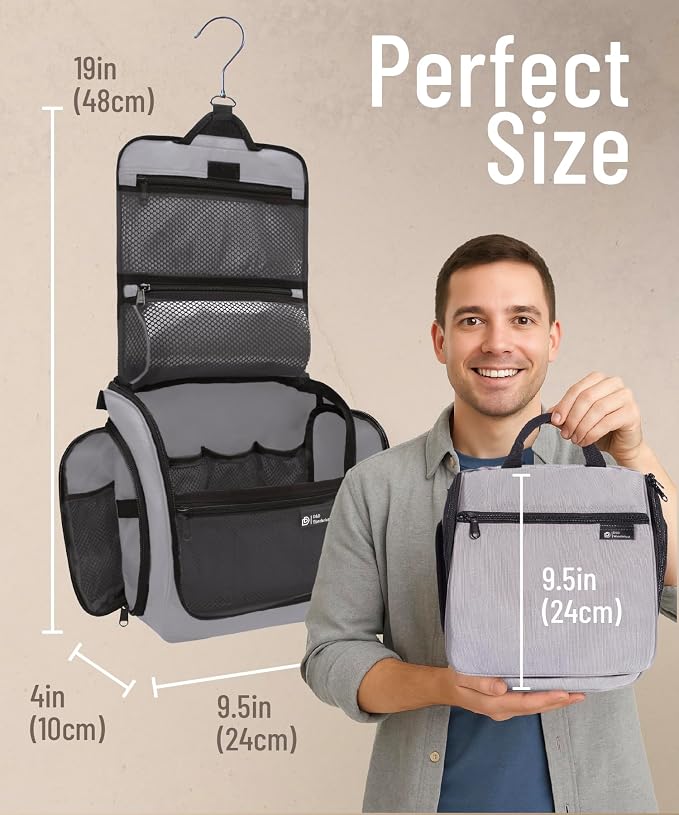 DD D&D Wanderlust D&D Hanging Travel Toiletry Bag - Image 2