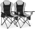 Camping Chairs for Adults, Camping Chairs 2 Pack, Folding Chairs for Outside by Seazulbeachumbrella