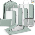 Gonex 8 Set Compression Packing Cubes by Gonex