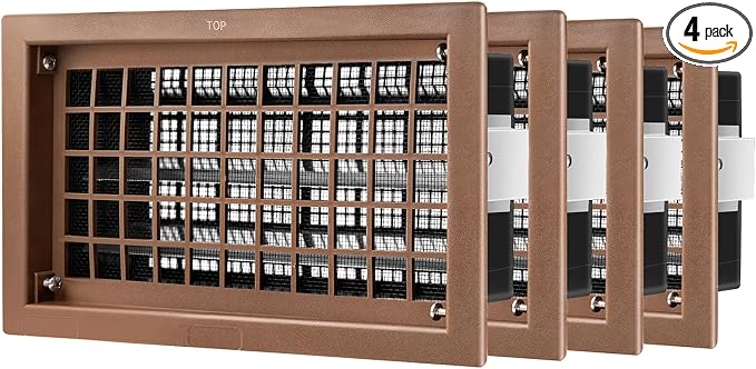 Crawl Space Foundation Vent Cover Automatic 8x16 Inch by Unknown