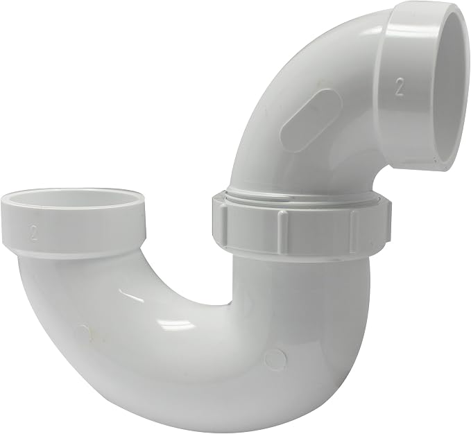 Canplas 193212E PVC DWV P-Trap by Canplas