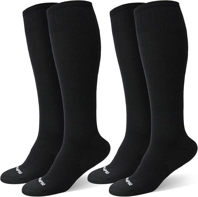 HAPIU Merino Wool Easy On Compression Socks by HAPIU