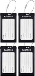 Luggage Tags Metal Suitcase Tags Travel Bag ID Identifier Luggage Tag by WeBravery
