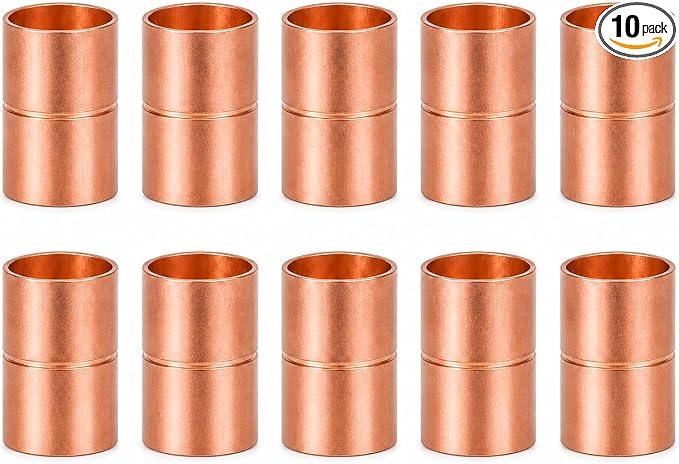 Angry Pony Copper Pipe Fittings, 5/8 Inch HVAC Copper Fittings by AngryPony