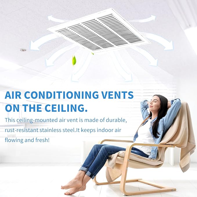 24 x 14 Return Air Grille, Return Air Vent Cover - Image 7