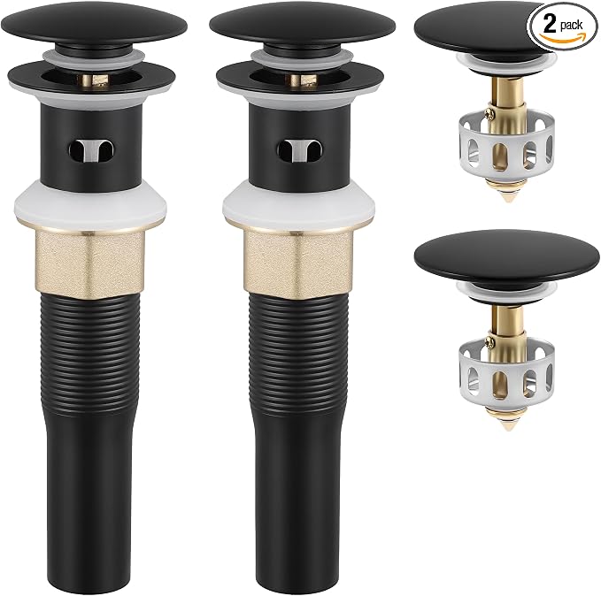 KES All Metal Bathroom Sink Drain by KES