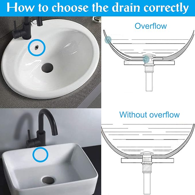 2 Pack Universal Pop Up Sink Drain Stopper - Image 6