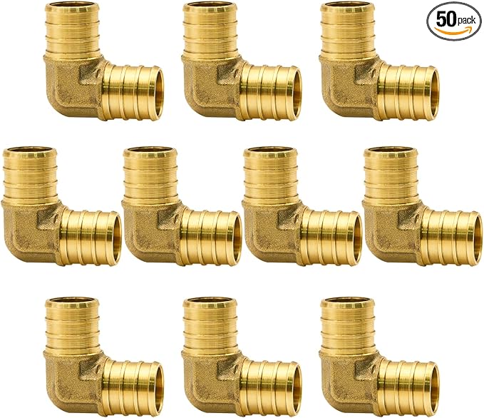 10 Pack 3/4" PEX Fittings, PEX Elbow Fittings | by RUBY.Q