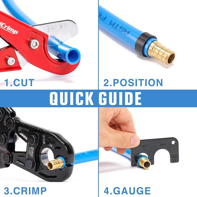 iCrimp PCKIT-1234PS PEX Crimping Tool Kit - Image 7