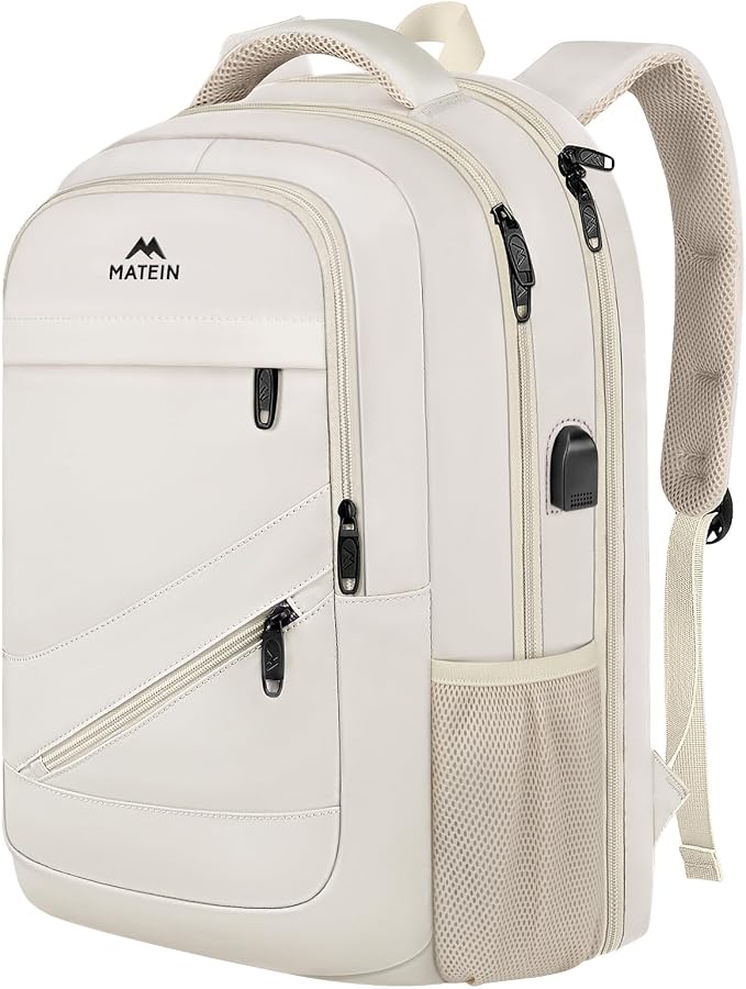 MATEIN Laptop Backpack Women Large Capacity, Travel Backpack TSA Approved by MATEIN