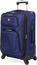 SwissGear Sion Softside Expandable Luggage – Carry-On Suitcase by SwissGear