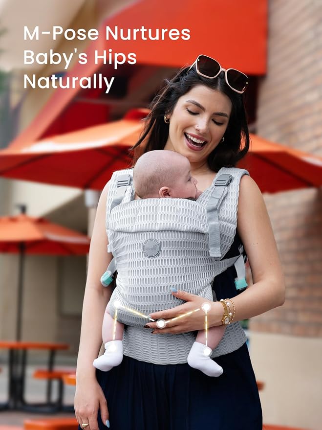 GROWNSY Baby Carrier Newborn to Toddler, Breathable Mesh Carrier - Image 5