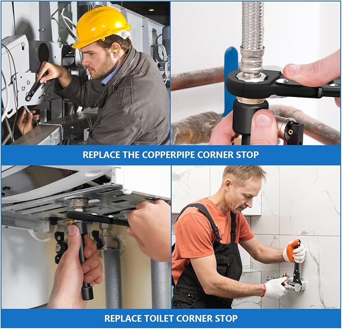 Holdly Angle Stop Wrench, Plumbing Tool - Image 3