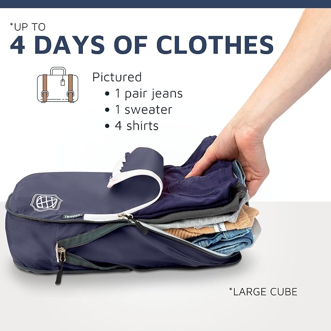 Extra Large Compression Packing Cube 6 Piece Set - Image 4