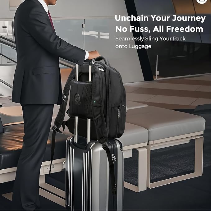 Swissdigital Design TSA Business Laptop Backpack - Image 8