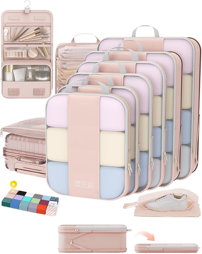 10 Set Compression Packing Cubes by OlarHike