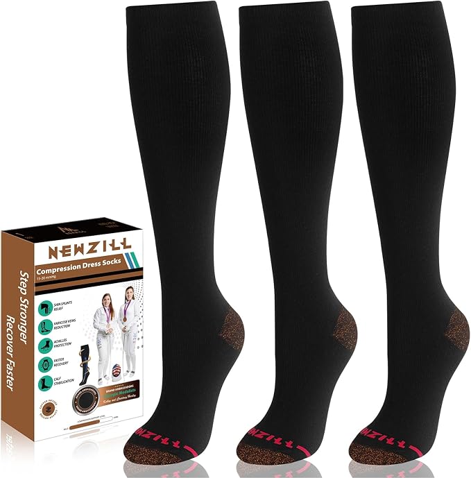NEWZILL Copper Compression Socks by NEWZILL