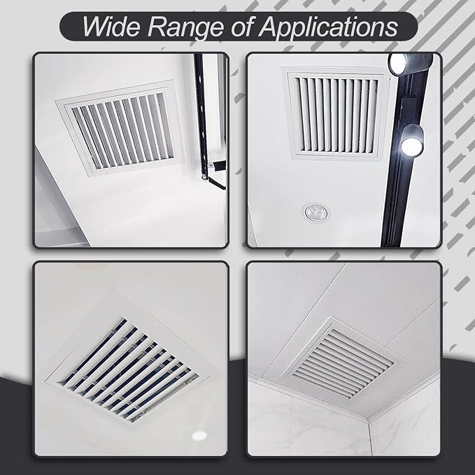 Dark Khaki Air Return Grille, Aluminum Access Panel - Image 8