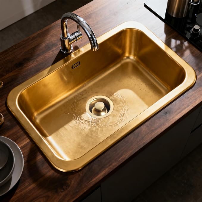Kitchen Sink Garbage Disposal Flange & Drain - Image 8